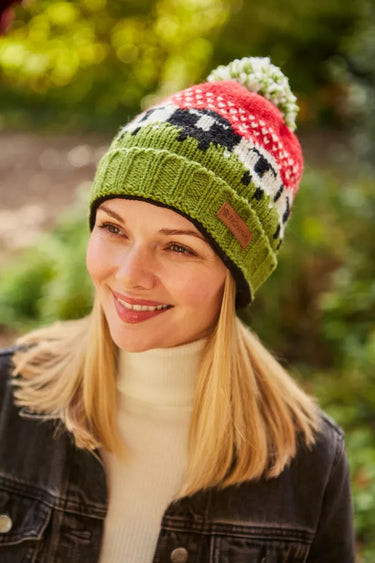 Pachamama Black Sheep Bobble Beanie