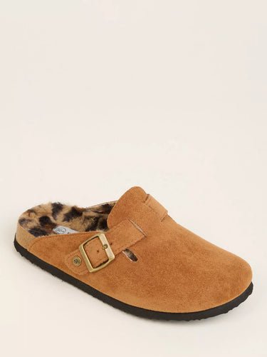 Brakeburn Chestnut Buckle Slippers