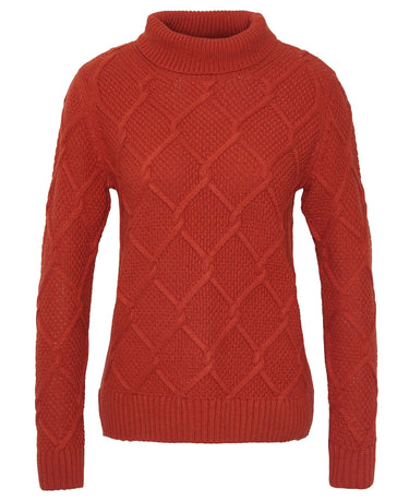 Barbour Burne Ladies Roll Neck Jumper