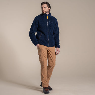 Craghoppers Men's Lathkill Full Zip Fleece in Blue Navy