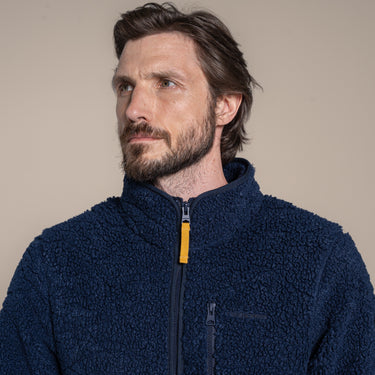 Craghoppers Men's Lathkill Full Zip Fleece in Blue Navy