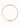UNOde50 18K Gold Plated Rigid Necklace with White Topaz 50L1938BLNOR00M