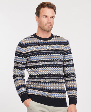 Barbour Case Fair Isle Crew Neck Jumper