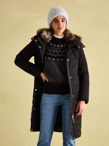 Joules Cherington Longline Padded Coat