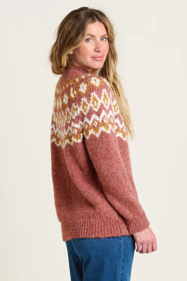 Brakeburn Chunky Knitted Fairisle Jumper