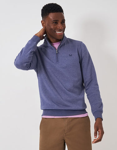 Crew Clothing Classic 1/2 Zip Sweater