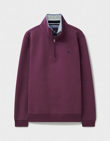 Crew Clothing Classic 1/2 Zip Sweater