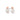 Clogau Nature's Wonder Sterling Silver Beachcomber Stud Earrings with Pearls - 3SBCH0632
