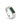 Clogau Reflections of Padarn Silver and Malachite Signet Ring - 3SMCH0755