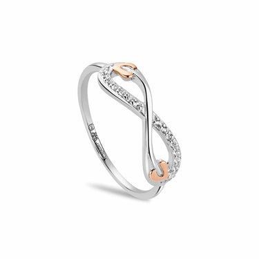 Clogau Tree of Life Infinity Silver Ring 3STOL0736