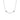 Clogau Insignia Sterling Silver Curve Necklace - 3STOL0225