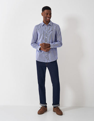 Crew Clothing Classic Fit Micro Gingham Shirt