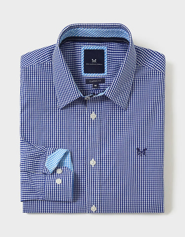 Crew Clothing Classic Fit Micro Gingham Shirt