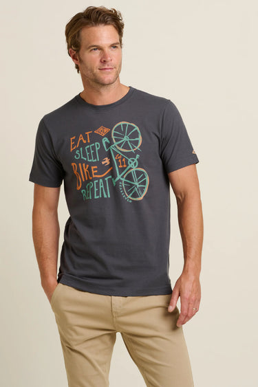 Brakeburn Eat Sleep Bike Tee