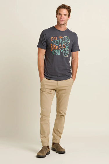 Brakeburn Eat Sleep Bike Tee