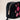 Elizabeth Scarlett Wildflower Charcoal Velvet Makeup Bag