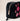Elizabeth Scarlett Wildflower Charcoal Velvet Makeup Bag