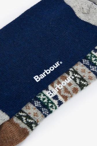 Barbour Fairisle Socks (Set of 2)