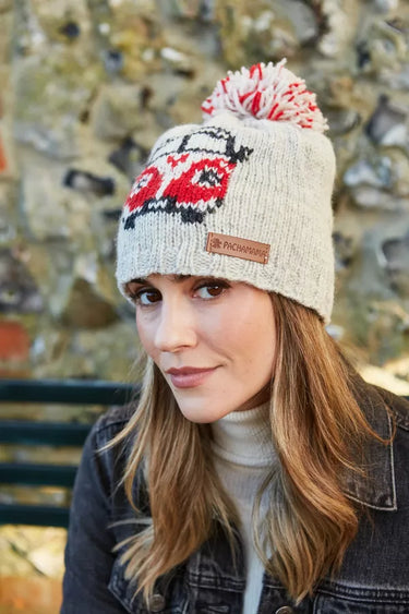 Pachamama Happy Camper Bobble Beanie