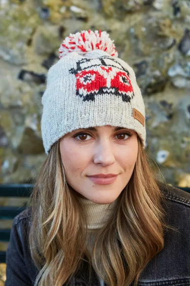 Pachamama Happy Camper Bobble Beanie