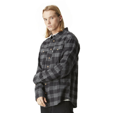 Picture Organic Hillsboro Shirt in Grey / Black