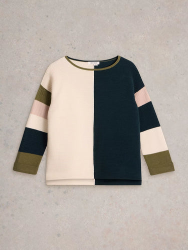 White Stuff Jana Colourblock Jumper