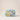 Lemon Blossom French Blue Cotton Makeup Bag