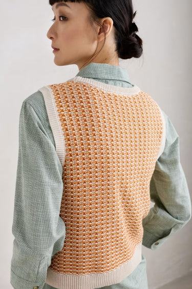 Seasalt Lichen Stone Knitted Vest