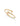UNODE50 PUL2416ORO0000 — “Come Back” 18K Gold‑Plated Rigid Bracelet