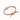 UNOde50 18K gold-plated brown thread bracelet with shell pearl PUL2505MARORO0