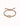 UNOde50 18K gold-plated brown thread bracelet with shell pearl PUL2505MARORO0