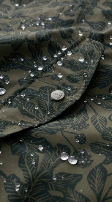 Seasalt Plant Hunter Waterproof Parka Coat 'Fig Tree Lino'