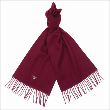 Barbour Plain Lambswool Scarf