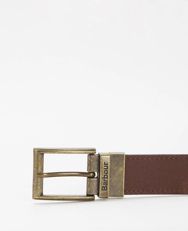 Barbour Reversible Tartan Leather Belt