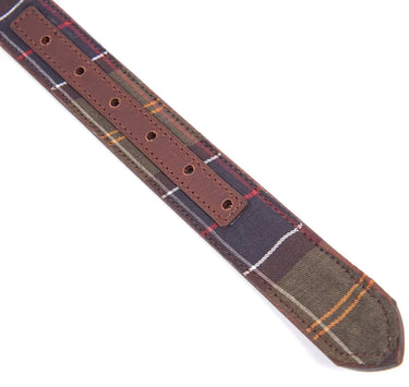 Barbour Reversible Tartan Leather Belt