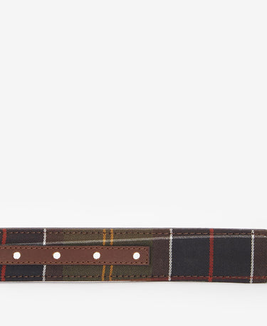 Barbour Reversible Tartan Leather Belt