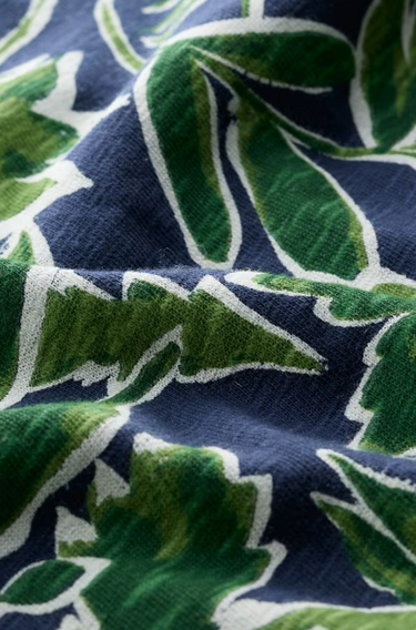 Seasalt Living Canvas Top in 'Inked Foliage'