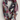 Seasalt Pretty Circle Scarf in 'Abstract Figures Merlot Chalk'