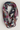 Seasalt Pretty Circle Scarf in 'Abstract Figures Merlot Chalk'