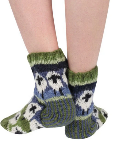 Pachamama Flock Of Sheep Sofa Socks