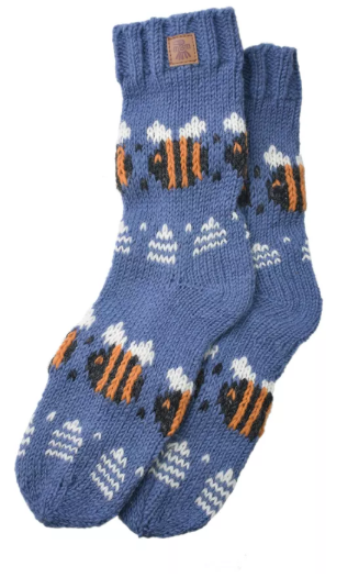 Pachamama Beehive Sofa Socks