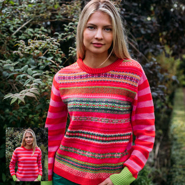 Eribe Stobo Fairisle Reversible Sweater