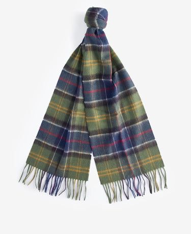 Barbour Merino Cashmere Tartan Scarf