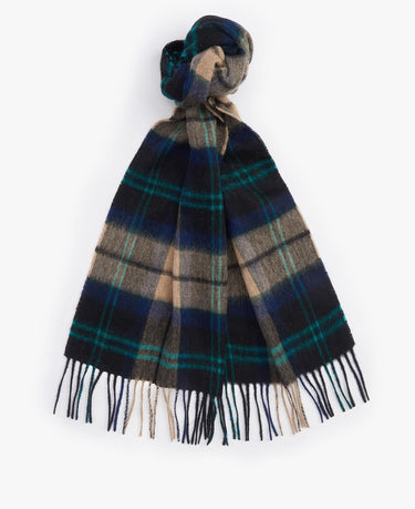 Barbour Merino Cashmere Tartan Scarf