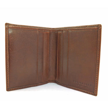 The Bridge 01208401 Italian Leather Slim Wallet in Brown