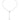 UNOde50 Silver Plated Chain with two Hearts Necklace COL1884MTL