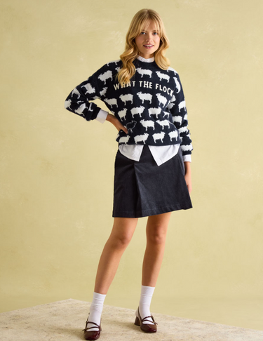 Joules 'What The Flock' Jumper