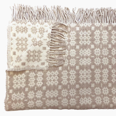 WELSH TAPESTRY THROW-GRAIN