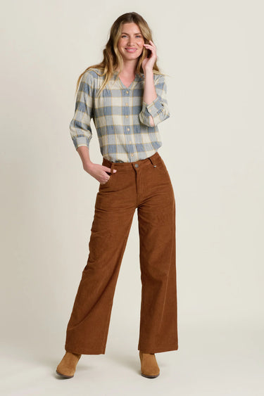 Brakeburn Wide Leg Cord Trousers