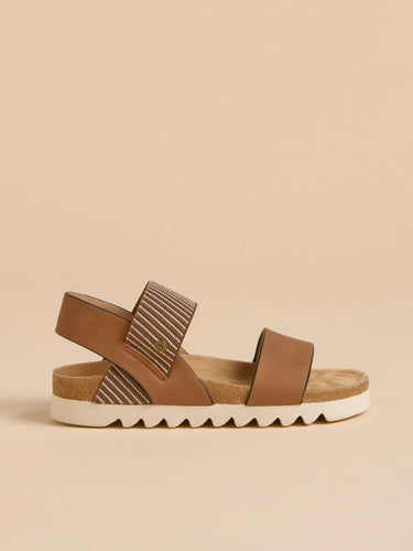 Brakeburn Brown Stripe Sandal